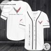 Corvette Racing Baseball Jersey – White