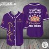 Crown Royal I Am A Simple Man I Like Baseball Jersey Shirt