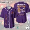 Crown Royal In Case Of Accident My Blood Type Is Crown Royal Baseball Jersey