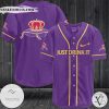 Crown Royal Just Drink It Purple Baseball Jersey