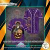 Crown Royal Michael Myers pumpkin Baseball Jersey