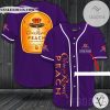 Crown Royal Peach Baseball Jersey Shirt
