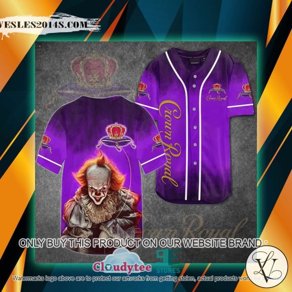 Crown Royal Pennywise Purple Baseball Jersey