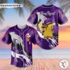 Crown Royal Pikachu Baseball Jersey Shirt