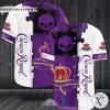Crown Royal Skull Baseball Jersey Shirt gyK