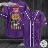 Crown Royal Skull Purple Baseball Jersey Shirt
