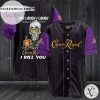 Crown Royal You Laugh I Laugh You Cry I Cry Baseball Jersey – Black