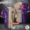 Crown Royal Your Name Purple Baseball Jersey