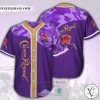Crown Royal logo purple camo Baseball Jersey