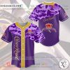 Crown Royal purple camo Baseball Jersey