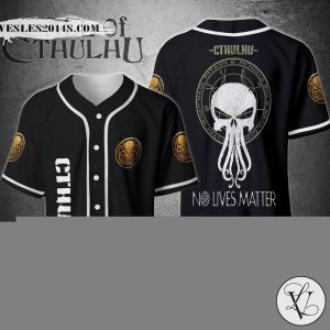 Cthulhu No Lives Matter Baseball Jersey Shirt