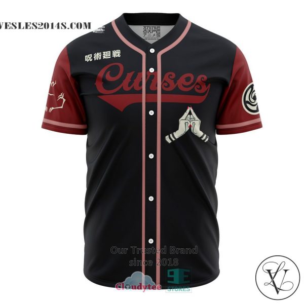 Curses Sukuna Jujutsu Kaisen Baseball Jersey