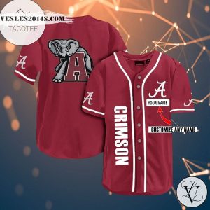 Custom Name Alabama Crimson Tide Baseball Jersey – Premium Jersey – Custom Name Jersey Sport For Fans