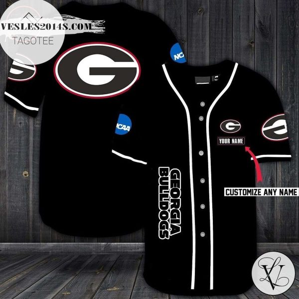 Custom Name Georgia Bulldogs Baseball Jersey – Premium Jersey – Custom Name Jersey Sport For Fans