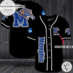 Custom Name Memphis Tigers Baseball Jersey – Premium Jersey – Custom Name Jersey Sport For Fans