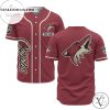 Custom Name Nhl Arizona Coyotes Red Baseball Jersey – Premium Jersey – Custom Name Jersey Sport For Fans