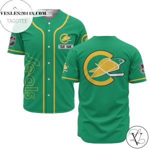 Custom Name Nhl California Golden Seals Green Baseball Jersey – Premium Jersey – Custom Name Jersey Sport For Fans