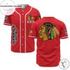 Custom Name Nhl Chicago Blackhawks Red Baseball Jersey – Premium Jersey – Custom Name Jersey Sport For Fans