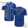 Custom Name Nhl St.louis Blues Blue Baseball Jersey – Premium Jersey – Custom Name Jersey Sport For Fans