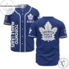 Custom Name Nhl Toronto Maple Leafs Baseball Blue Baseball Jersey – Premium Jersey – Custom Name Jersey Sport For Fans