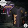 Custom Name Personalized Los Angeles Lakers Baseball Jersey – Premium Jersey – Custom Name Jersey Sport For Fans