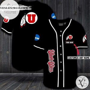 Custom Name Utah Utes Baseball Jersey – Premium Jersey – Custom Name Jersey Sport For Fans