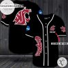 Custom Name Washington State Cougars Baseball Jersey – Premium Jersey – Custom Name Jersey Sport For Fans