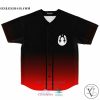 Dabin logo black red Baseball Jersey