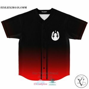 Dabin logo black red Baseball Jersey