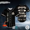 Daddy You Are As Brave As Ragnar Viking Custom Baseball Jersey