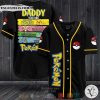 Daddy You are as strong as Piakchu as smart as Slowking Baseball jersey