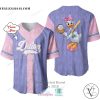Daisy Duck Cartoon Custom Name Baseball Jersey Shirt