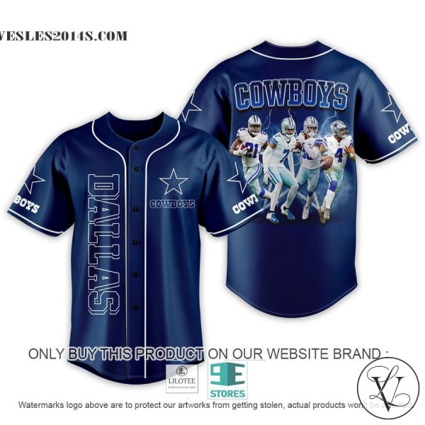Dallas Cowboy Baseball Jersey