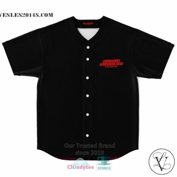 Deadman Wonderland black Baseball Jersey