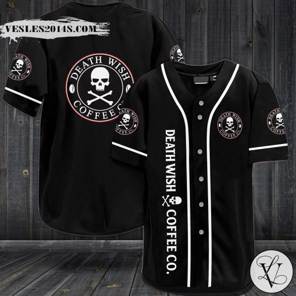Death Wish Coffee Co. Baseball Jersey