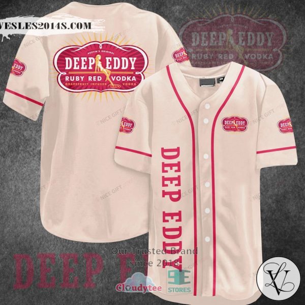 Deep Eddy Ruby Red Vodka Baseball Jersey