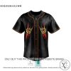 Def Leppard Motley Crue Tour Skull Baseball Jersey