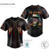 Def Leppard Skull face Baseball Jersey