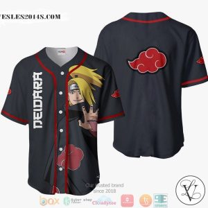 Deidara Naruto Baseball Jersey Shirt