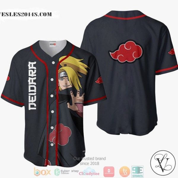 Deidara Naruto Baseball Jersey Shirt