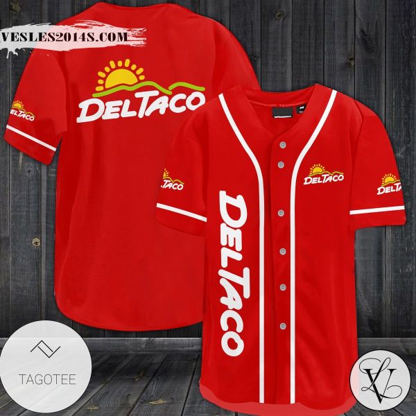 Deltaco Red Baseball Jersey