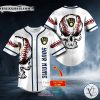 Demon Baseball Skull Custom Baseball Jersey