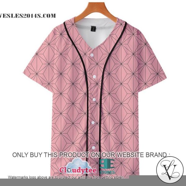 Demon Slayer Kimetsu Baseball Jersey