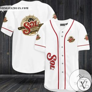 Desde Sol 1899 Cerveza Logo Baseball Jersey Shirt