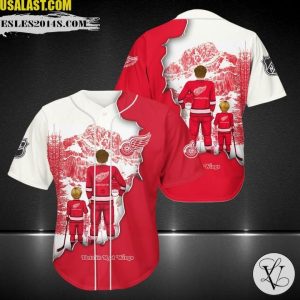 Detroit Red Wings Father And Son Team Baseball Jersey Shirt