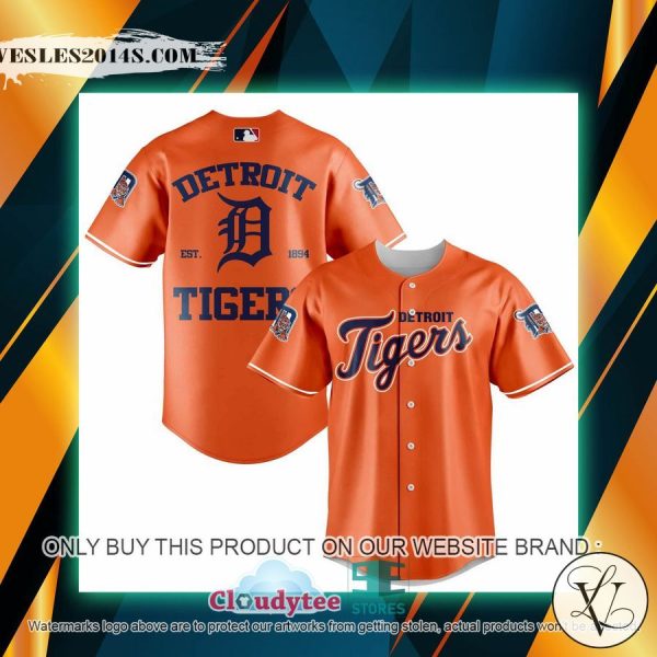 Detroit Tigers Baseball Jersey