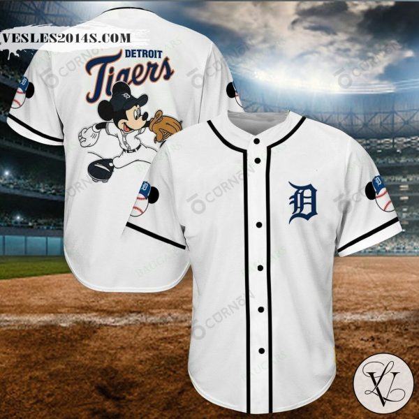 Detroit tigers baseball jersey shirt