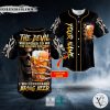 Devil Whisper Beer Grim Reaper Skull Custom Baseball Jersey