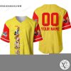 Disney Friends Personalized Baseball Jersey Shirt