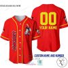 Disney Mickey Mouse Personalized Baseball Jersey Shirt